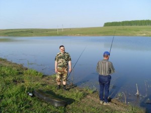 Карась весной на глубоком карьере Карась весной на глубоком карьере
